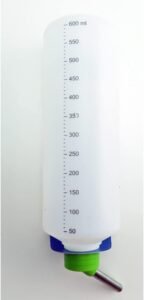 Bebedero de botella antigoteo para conejos
