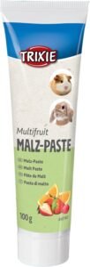 Suplemento de malta para bolas de pelo en conejos