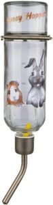 Bebedero Trixie Honey and Hopper para conejos que viven sueltos por casa